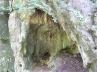 Zsivány-barlang bejárata