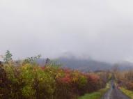 Felhőben a Bézna-csúcs