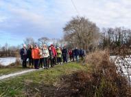 A Tőzeg-tavak gátján 1