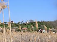 Kisterenyei templom a Kazár-patak felől