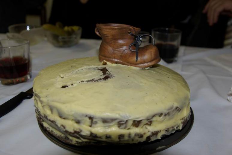 Bakancsos torta