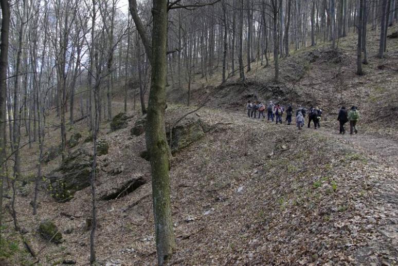 A hosszabb túra résztvevői