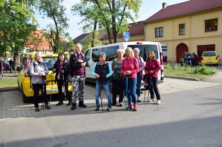 A csapat egy része a szászvári indulásnál