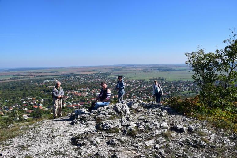 A kilátóhely meghóditói
