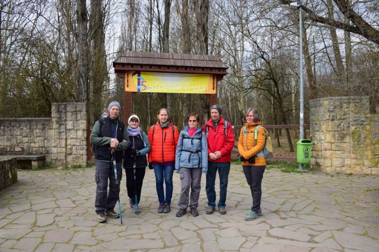 Kis csapatunk az indulásnál