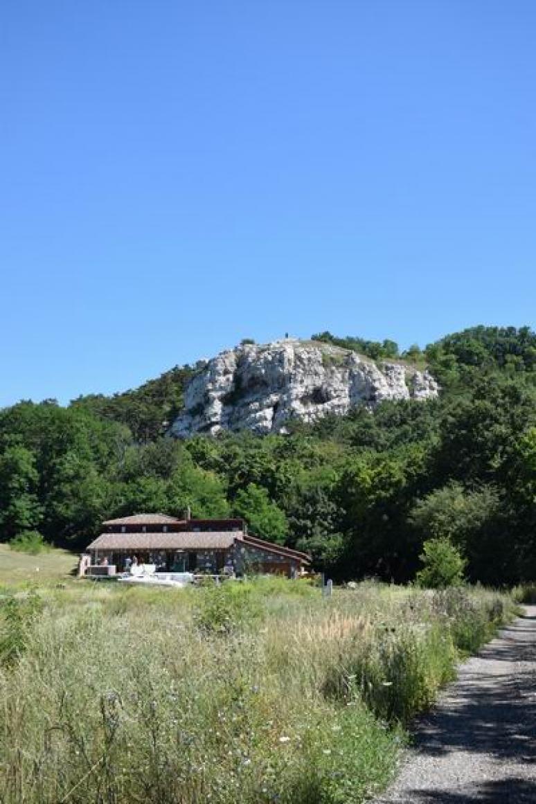 Fehér sziklák az Öreg-kőszikla-tetőn