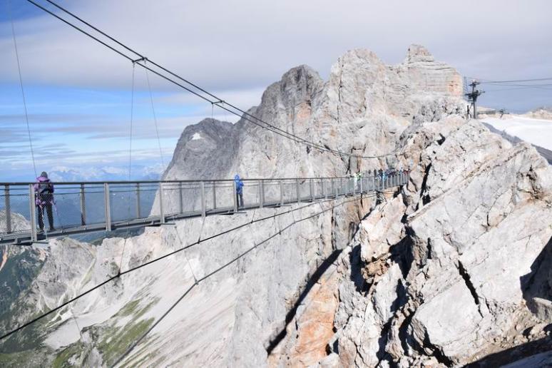 Dachstein, függőhíd