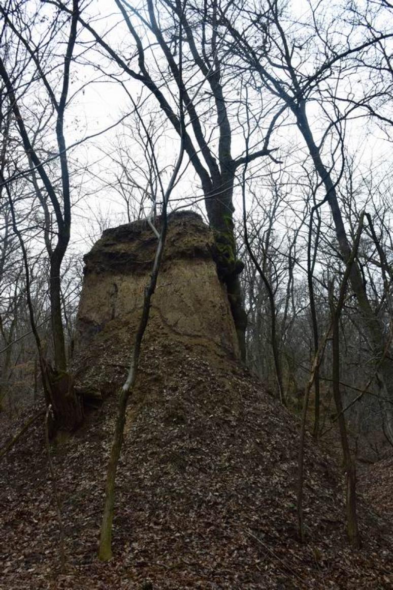 Lösz-torony elölről ...