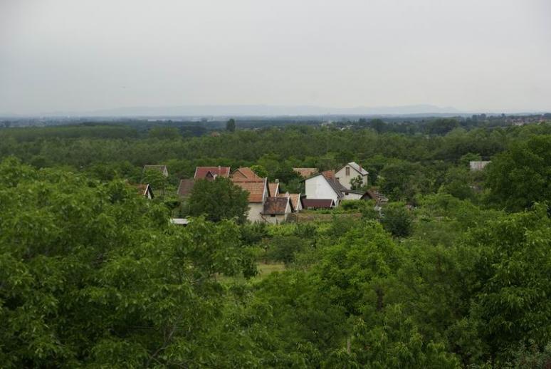 Távolban a Budai-hegyek