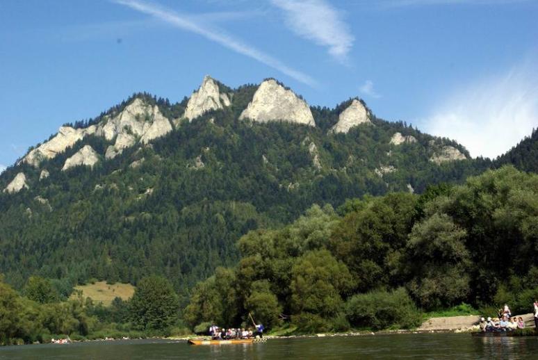 Dunajec, Három Korona-hegy