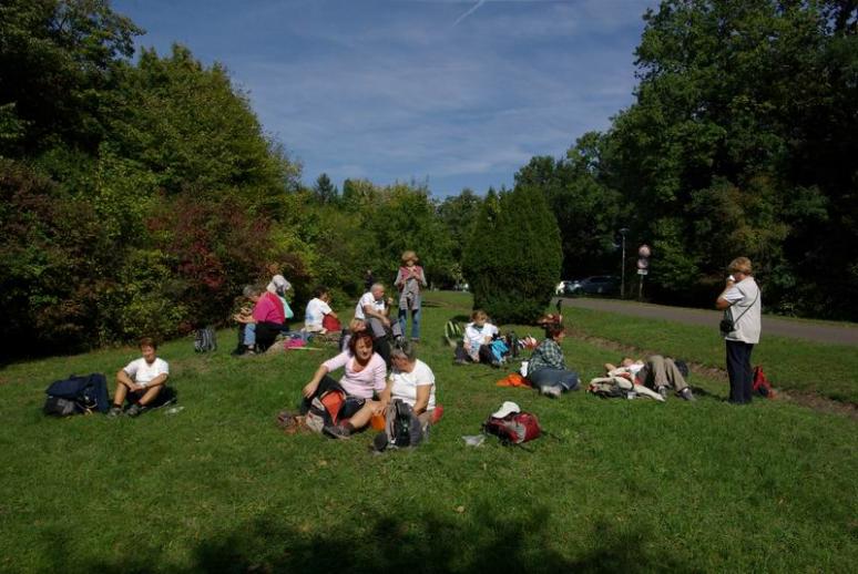 Pihenő a Szabadidő-parkban