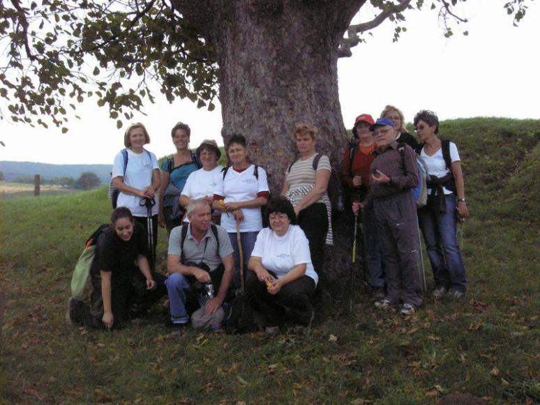 Csoportkép a Rákóczi-fánál